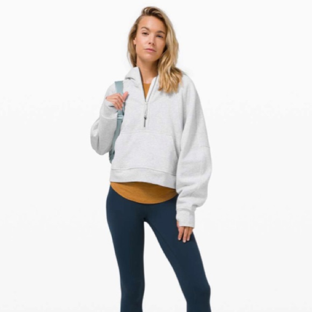 Lululemon Scuba Oversized 1/2 Zip Hoodie size XS/S